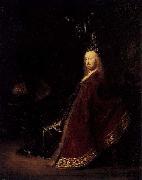 Rembrandt van rijn Minerva oil